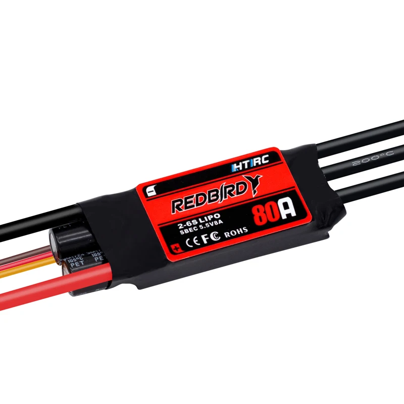 RC airplane high voltage 80A 2-6S motor brushless controller  esc