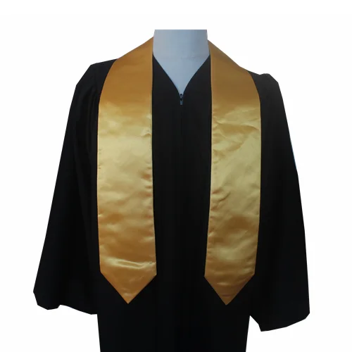 Wholesale Plain Gold Choir Stoles for Church