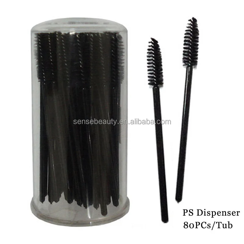 Professional Single and Dual Ends Mascara Brush for Eyelash Eyebrow Tinting Lifting Dyeing Curling
