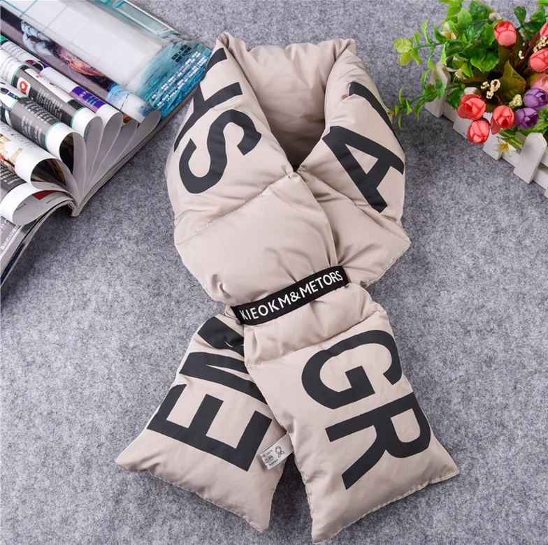 Оптовая продажа от производителя, осенне-зимний модный Теплый Женский пуховой шарф.