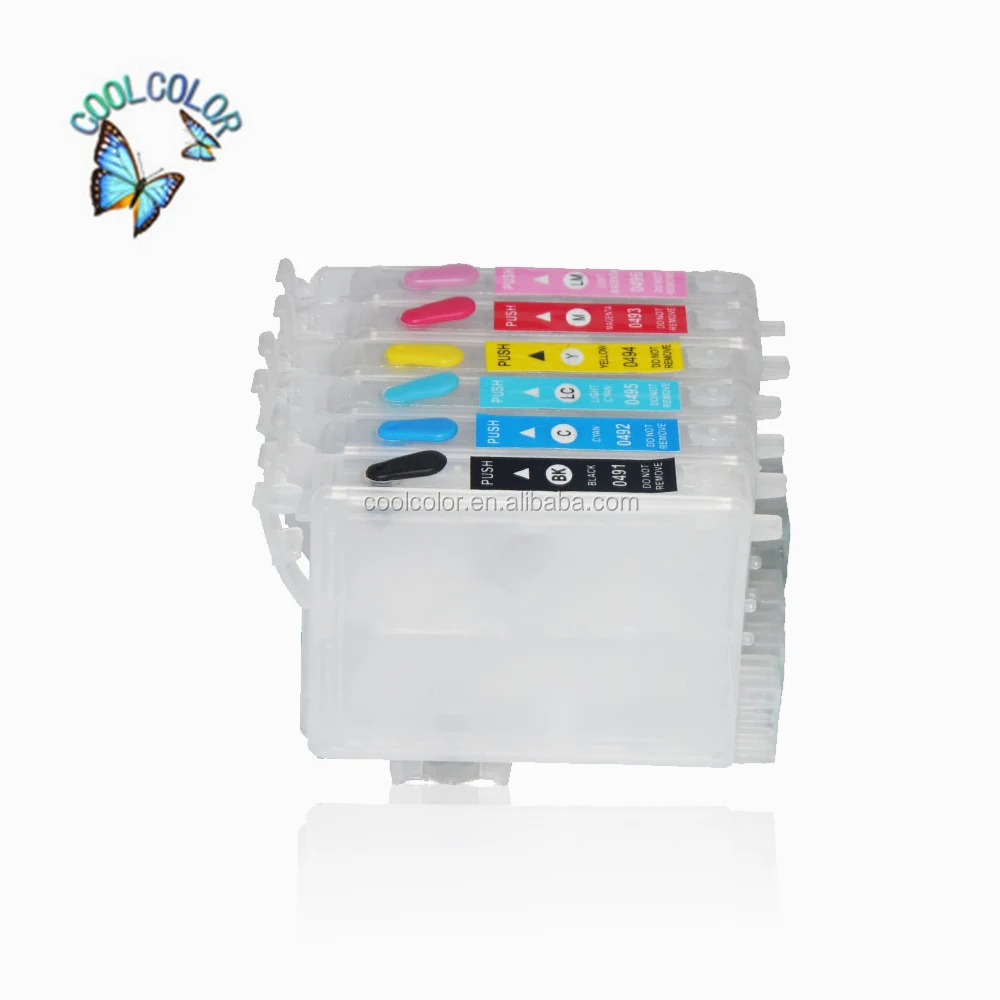 Wholesale High Quality and Best Price Refillable Cartridge T0491-T0496 For Epson