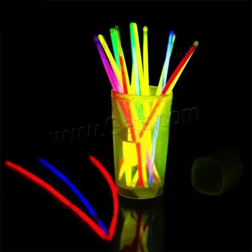 fluorescent Plastic glow sticks for kids mixed colors 200x5mm 1199240