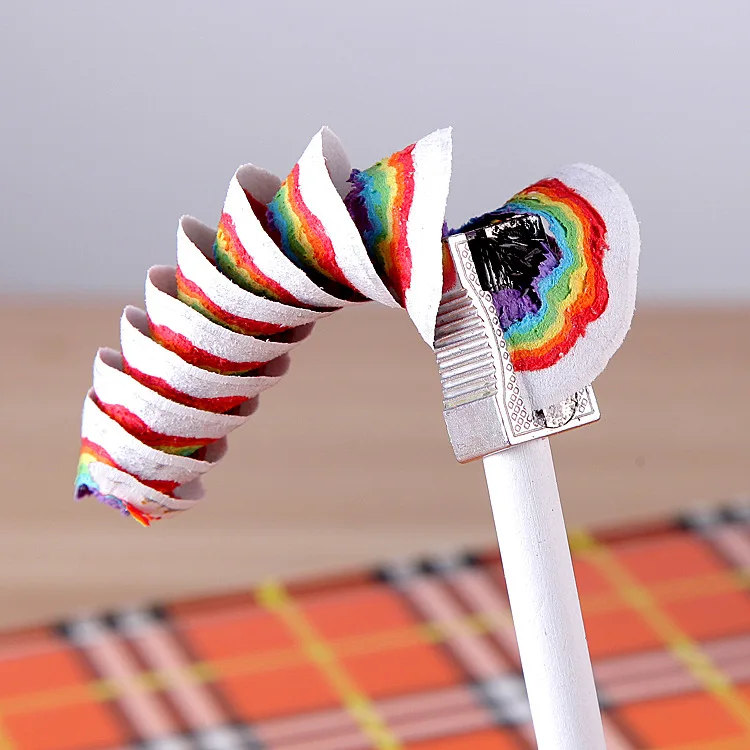 New Eco Friendly Rainbow Newspaper Pencil