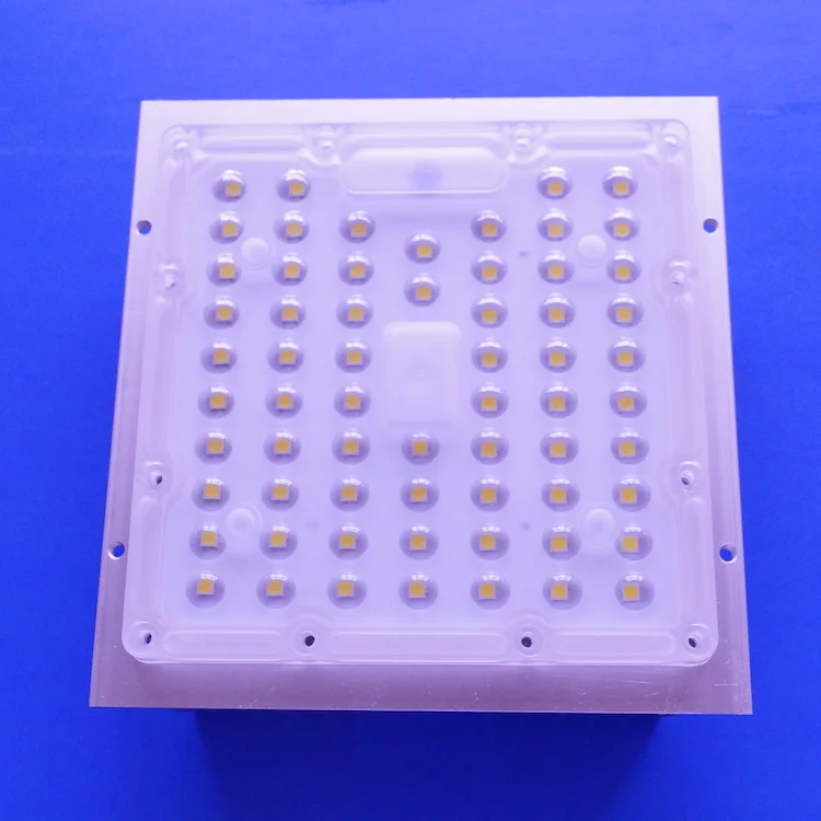 90 Degree 64 LED 50 Watts Molded Lens Array Light Led Parts
