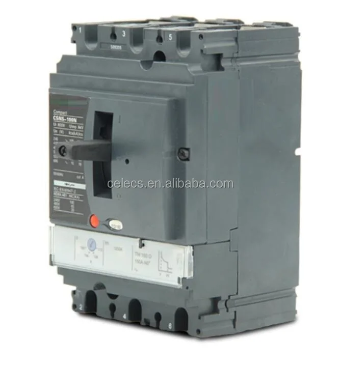 Manufacturer good quality three phase NSX100 40A MCCB 3p molded case circuit breaker