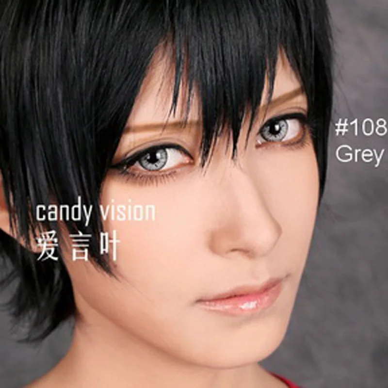 
14.5mm COSPLAY Anime for Sfx yearly lenses for Halloween crazy Carnival 1 year used contact lenses 
