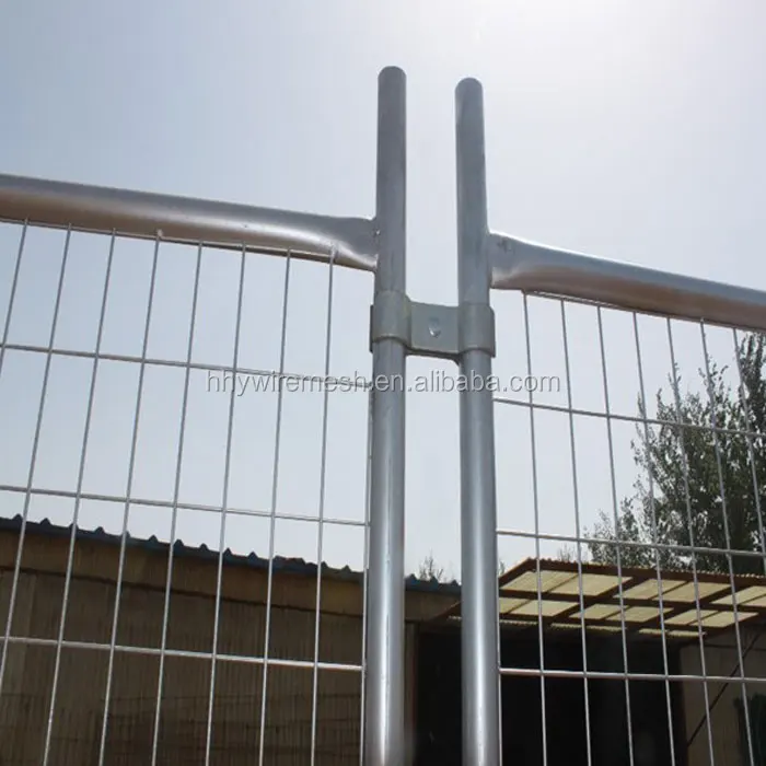 galvanized welded temporary wire fence export to Canada temporary barrier fence