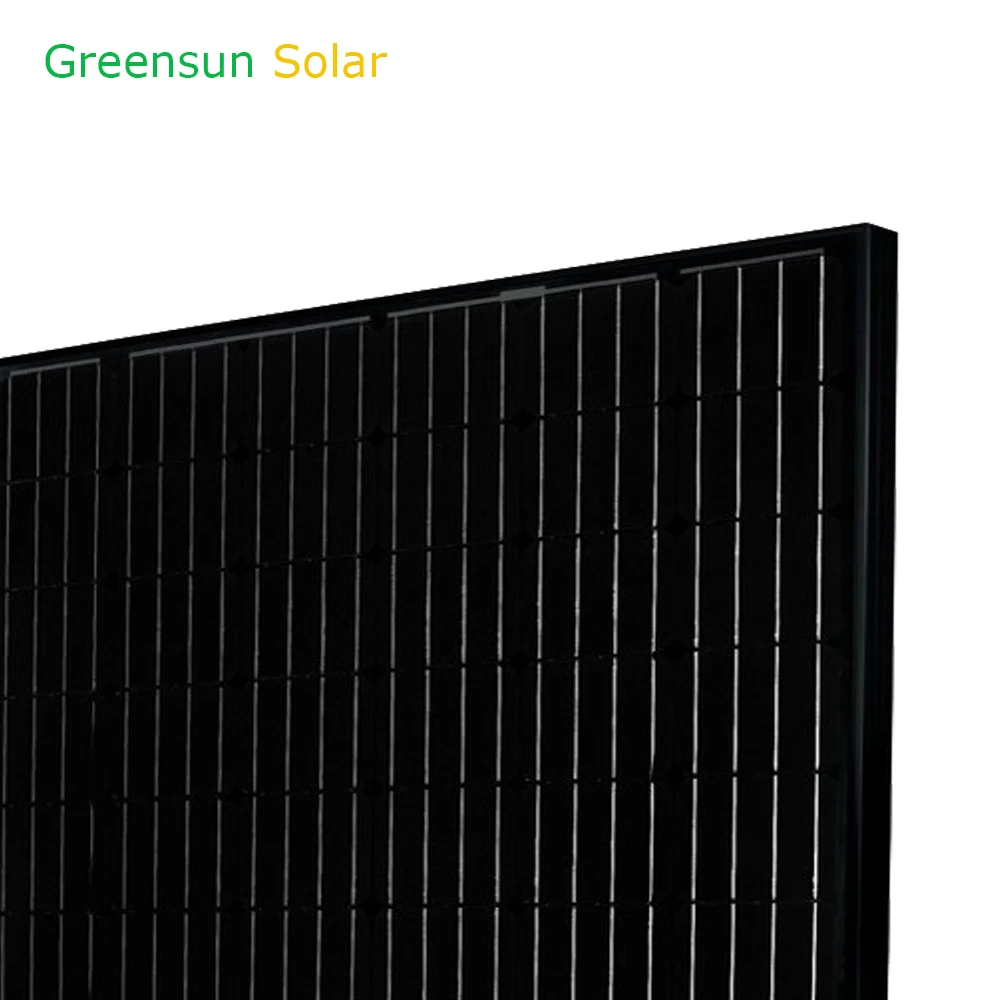 Greensun Solar All Black Solar Panels 280W 300W 320W 340W Price Sun Energy Power Solar Panel 340W for Sale