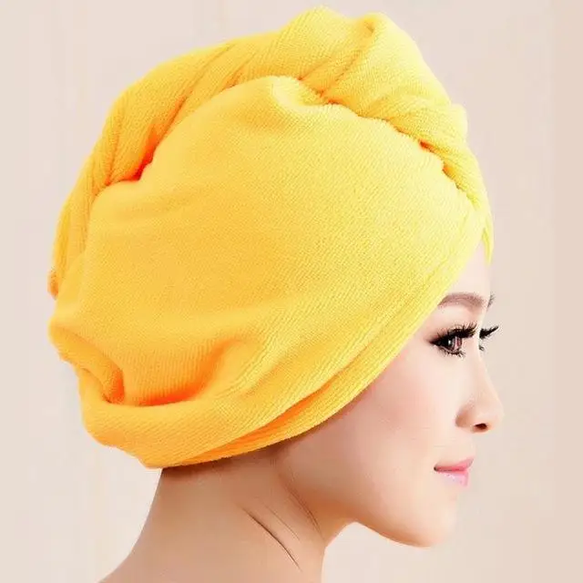 Long Thick Curly Hair Wrap Turban Large Microfiber Hair Towel