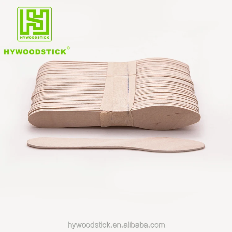 Wholesale Factory Colorful Wooden Ice Cream Stick Custom Popsicle Sticks