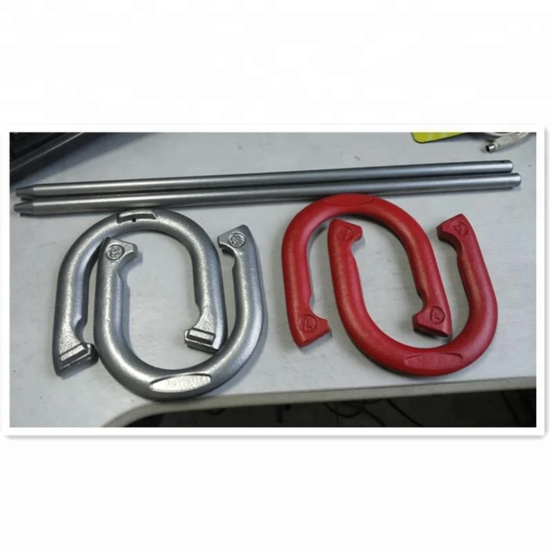 Железные чугунные подковы для игр, стальные подковы для спорта и удовольствия HRHS05