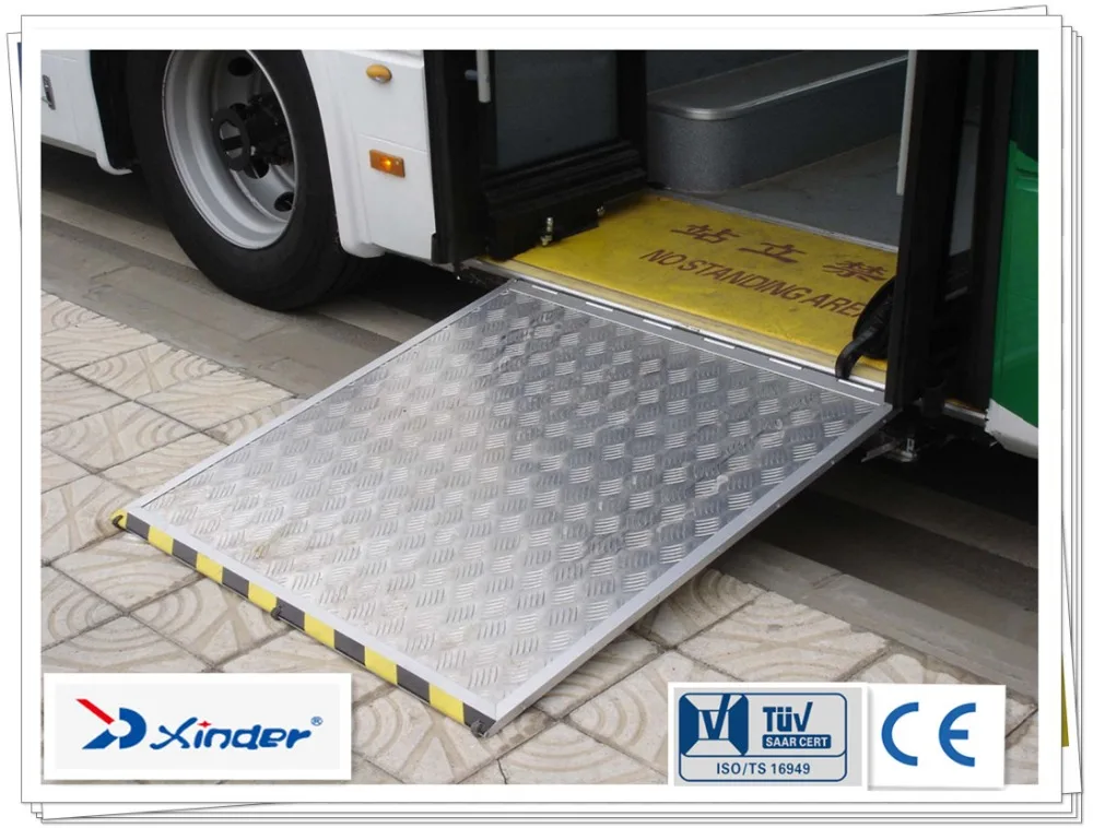 350 кг EWR-L1 Электрический складной Трипод из алюминиевого сплава для автобусов для инвалидных колясок для людей с ограниченными возможностями и старый с сертификатом CE