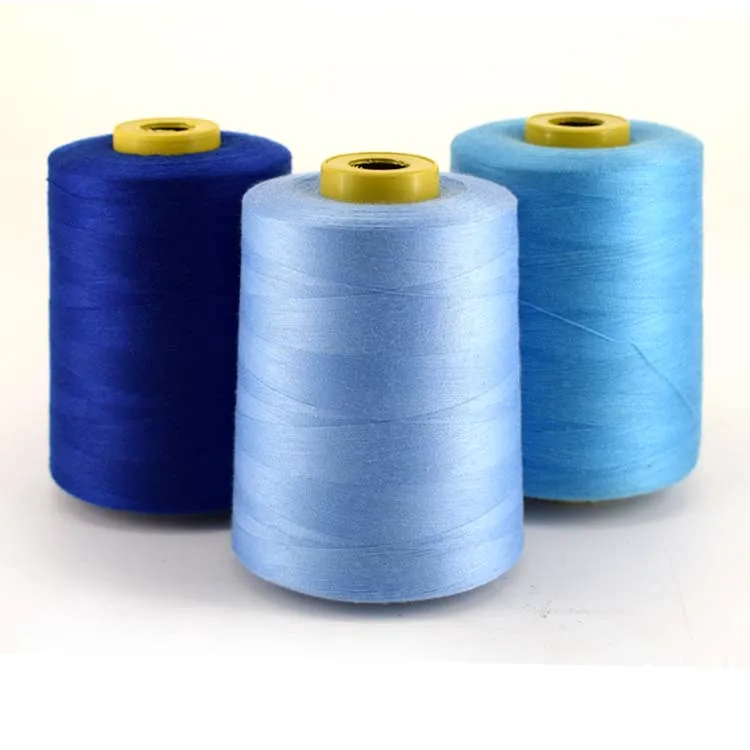 8000m 40/2 high speed spun polyester edge yarn quilting machine sewing thread for sewing cloth