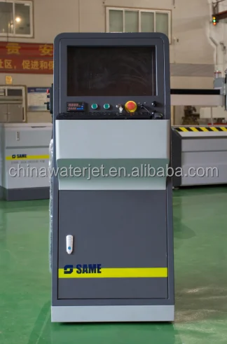 Small cnc waterjet cutting machine price with 3 axis cutter