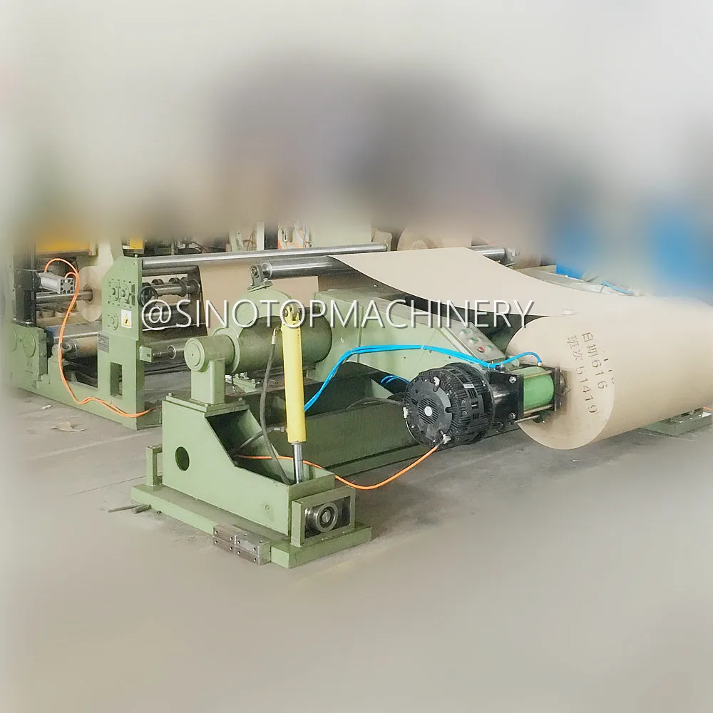 Exporting type Bobbin paper slitter rewinder for cardboard protection