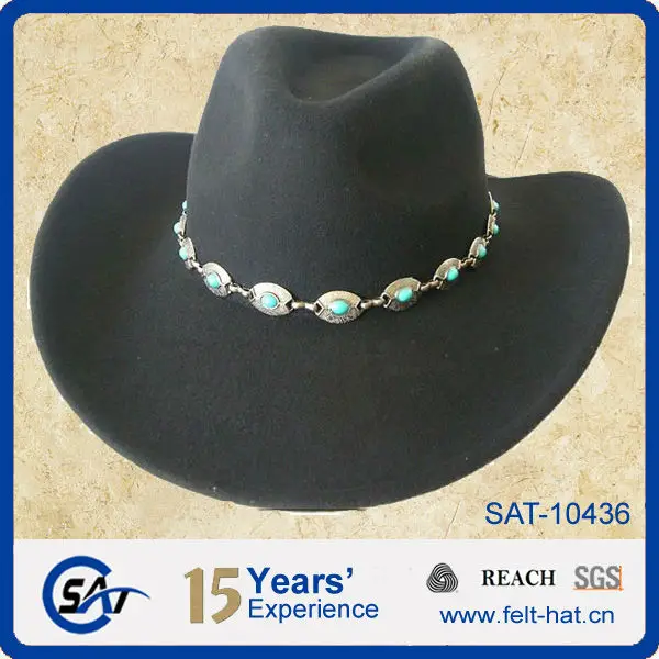 Шерстяная фетровая шляпа/американские ковбойские шляпы оптом