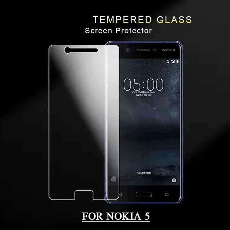 2.5D 9H Wholesale Tempered Glass Supplier Screen Protector For Nokia 5