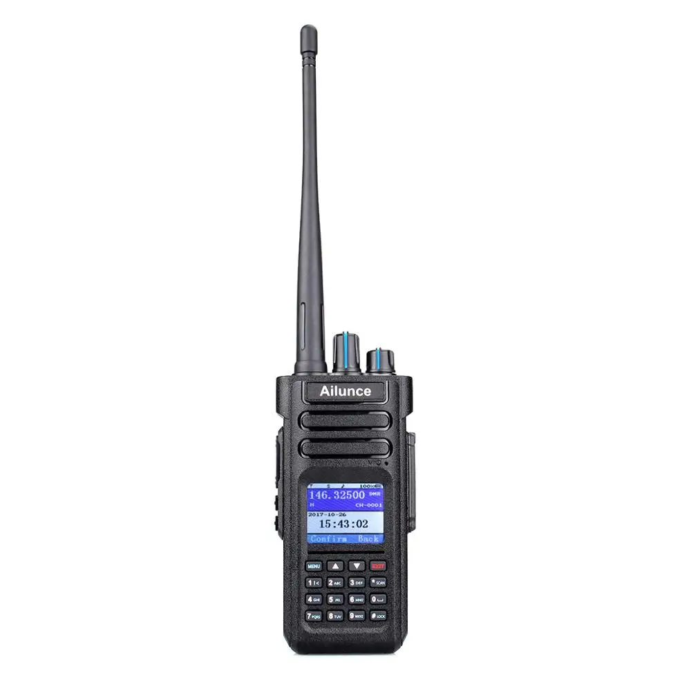 Ailunce HD1 High Power 10W IP67 Waterproof dual Band DMR Ham Radio Transceiver