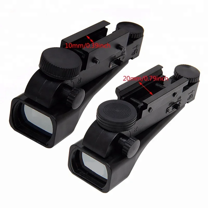 
Tactical Reflex Holographic Red Dot Sight Scope for rifle Wide 10 / 20mm Airgun Weaver Rail Mounts1x20x30 Riflescope Airsoft 