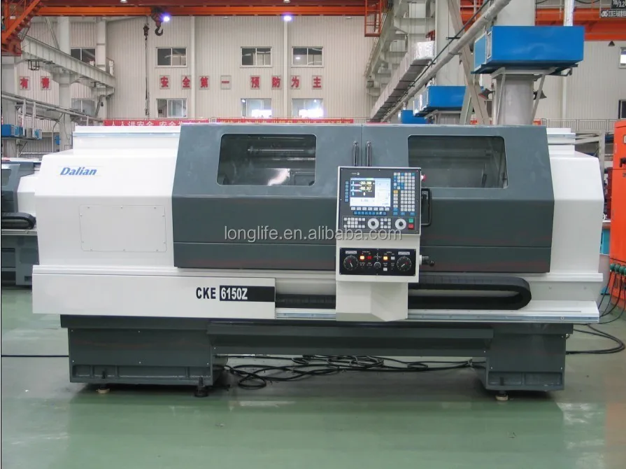 CKE61 Series flat bed cnc lathe machine for sale