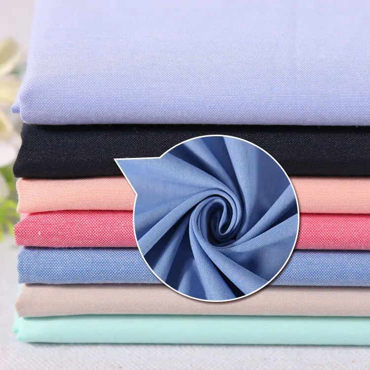 
100% cotton oxford cloth fabric for shirts yarn dyed fabric 