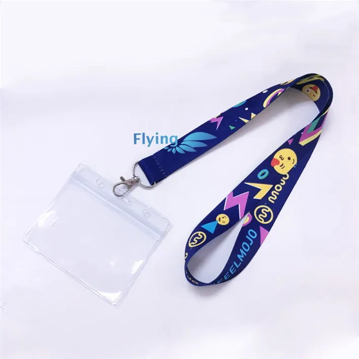 Promotional Sublimated Lanyard Printed  With Id Badge Holder