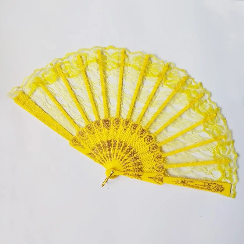 [Я ваши поклонники] Изготовленный На Заказ Ручной Веер для свадебной вечеринки портативный пластиковый складной веер станок