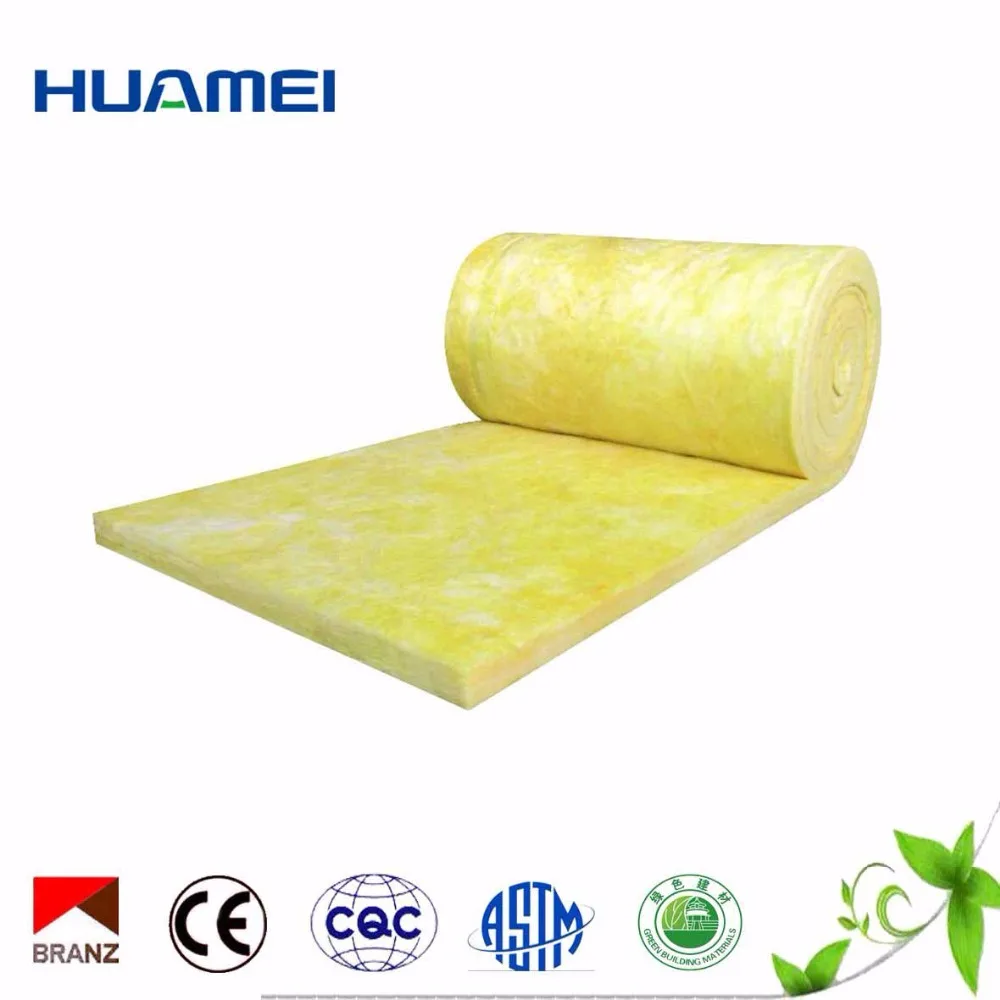 
Fireproof fiber glass wool blanket rolls waterproof thermal insulation 