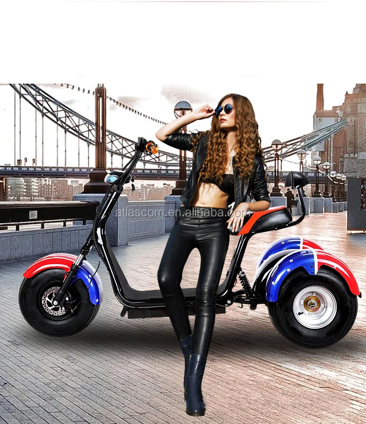 2018 hot selling 3 wheel electric scooter 3 wheel trike from manufacturer