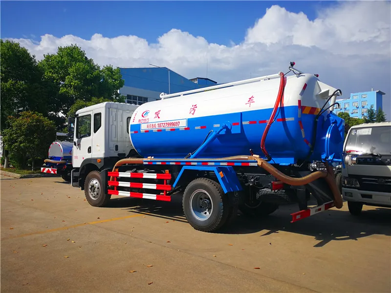 Горячая Распродажа, грузовик с вакуумным всасыванием сточных вод на 8000 л для всасывания сточных вод
