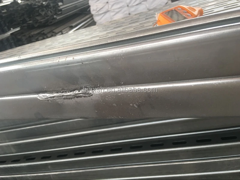 Galvanized steel beam double c channel section for building system