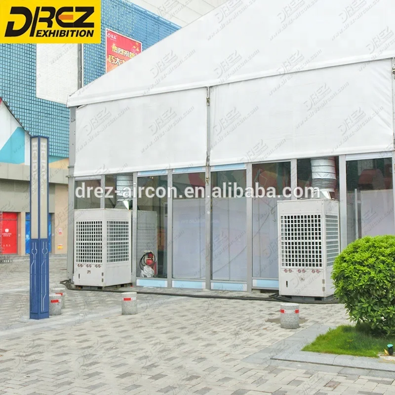 Hot Sale Drez 25 Ton Ducted AC Outdoor Event Air Conditioner Portable PVC Tent High Customizable Logo Exhibitions Sports Games