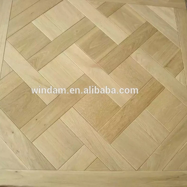 
 Паркетная плитка из массива дуба Версаля, 866x866x18 мм  