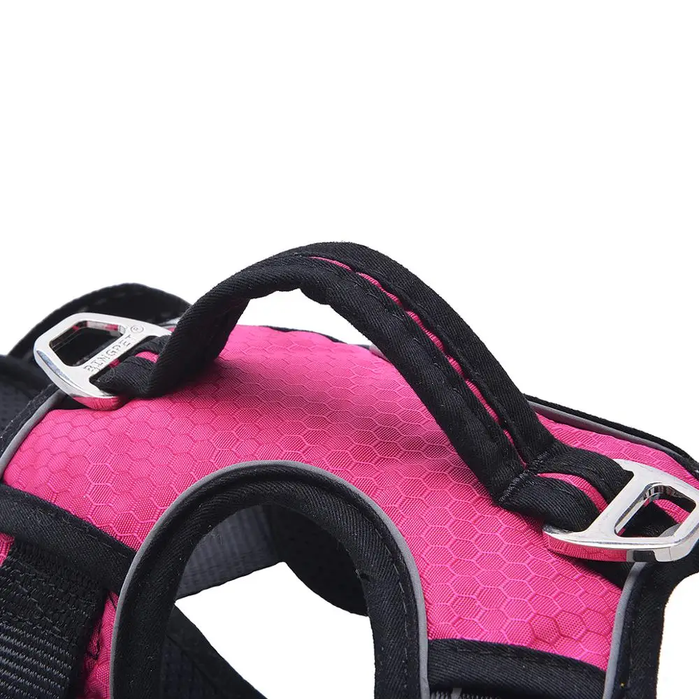 Wholesale New Design Service Adjustable Soft Padded Nylon Big Dog Harness with Lift