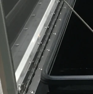 Stainless steel truck tool box for storage