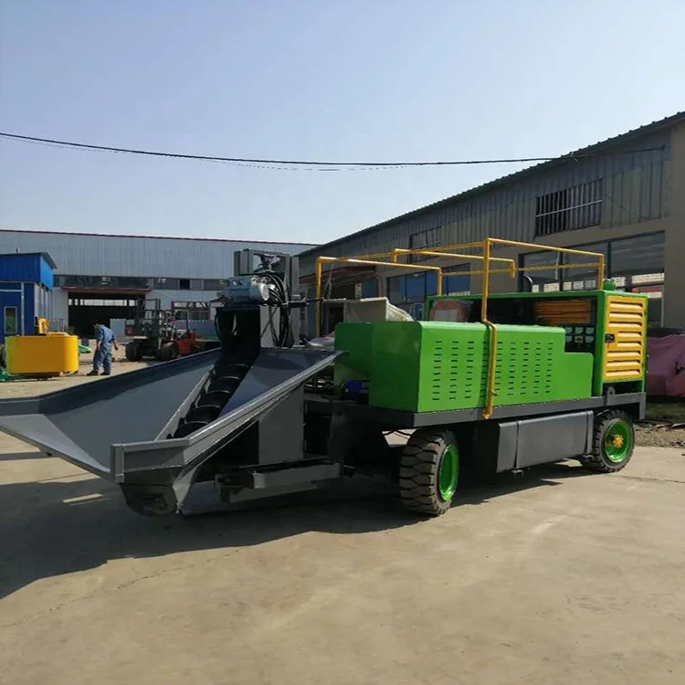High quality kerb slip  forming machine paver kerb slide molding machine