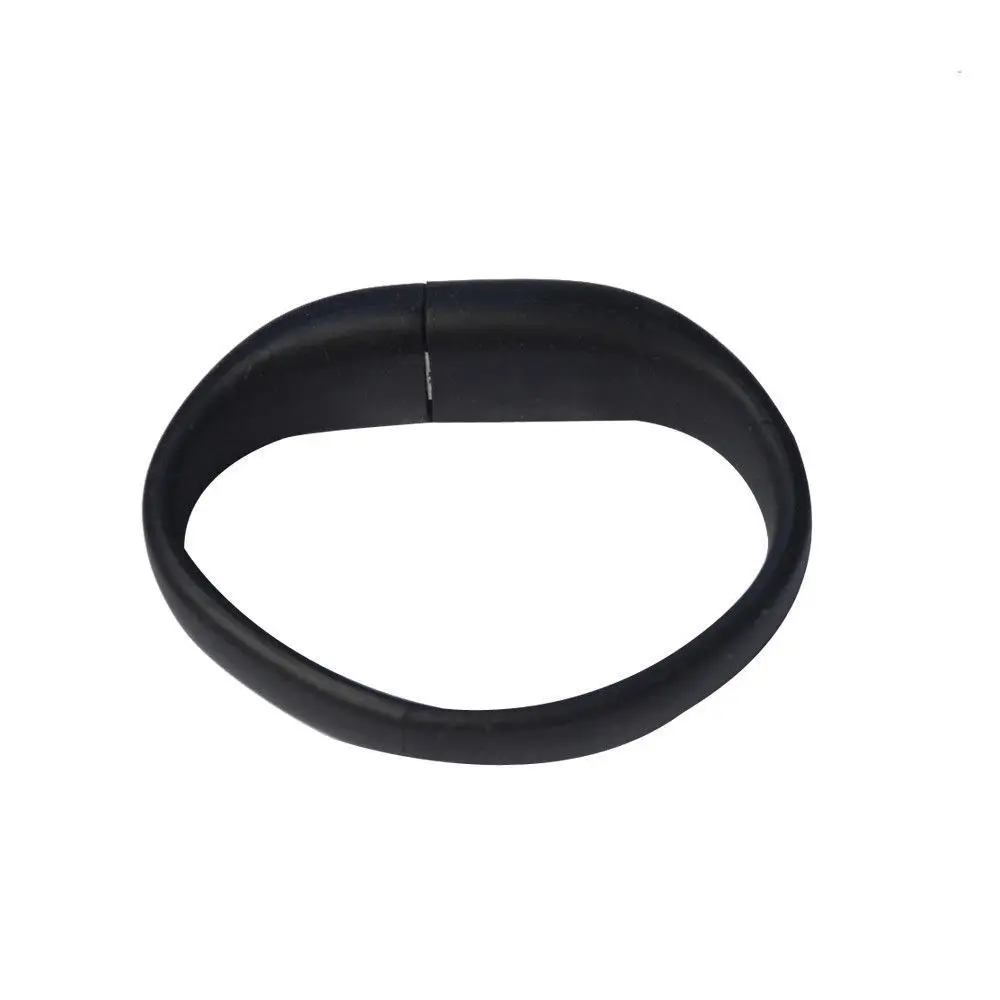 Novelty Custom Bracelet Memory 32Gb Band 3.0 Flash Pendrive Rubber 16Gb