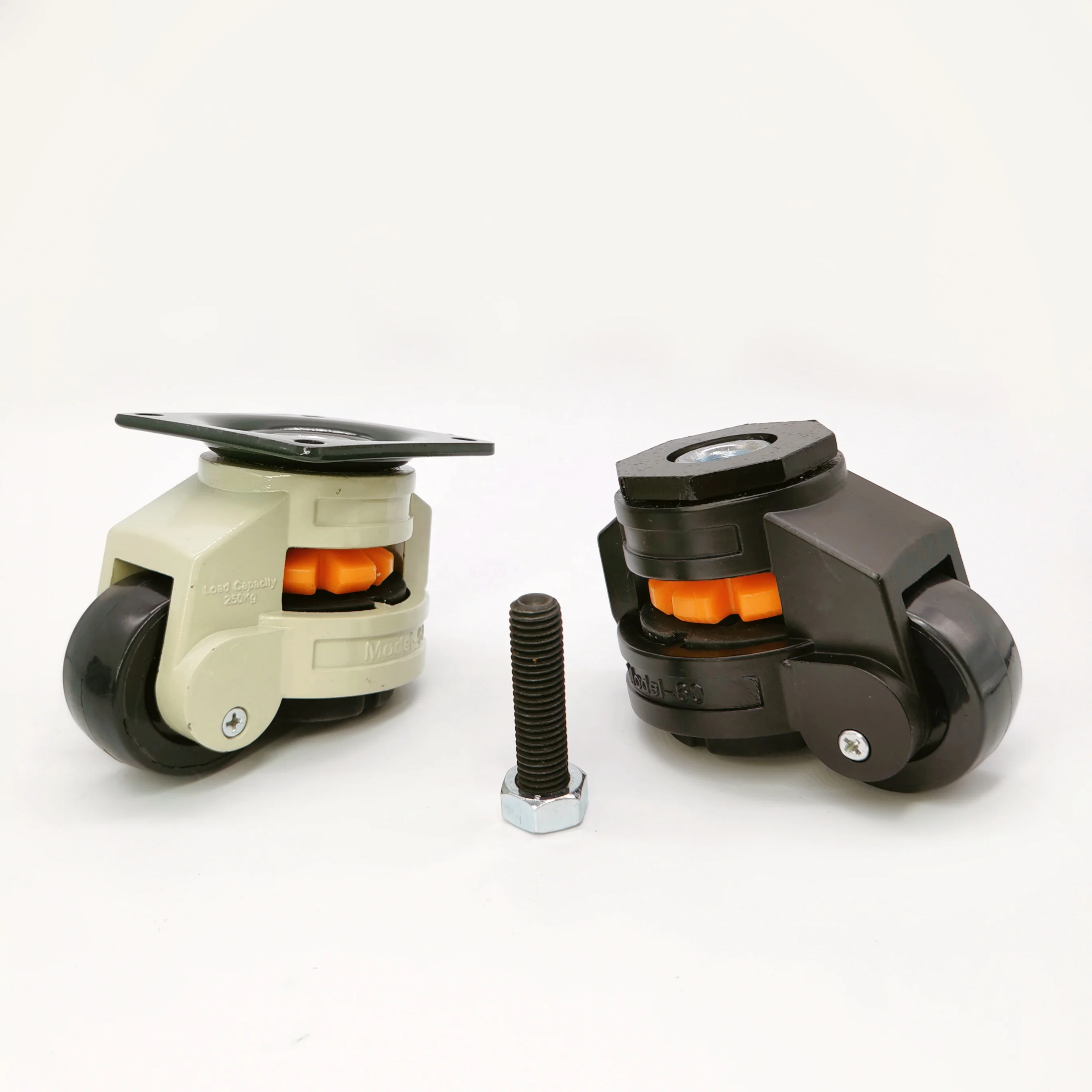 Переднего бампера, установленный на нейлоновые колесики сверхпрочные выдвижные машины выравнивания ролики GD-60F в Корейском стиле; 4 шт. в комплекте верхняя пластина 50 мм/2 'OEM производство уже существующей продукции) и ODM