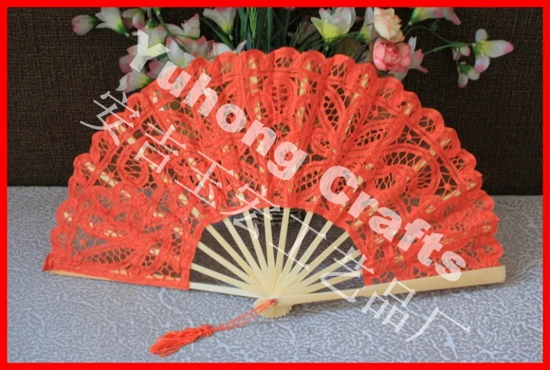 Best wedding gift lace fan