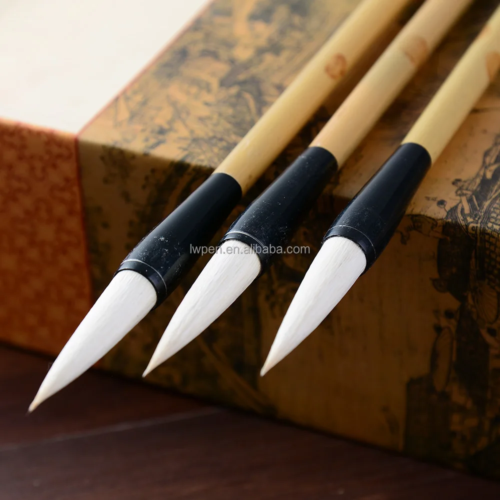 Cheap  and High Quality Custom Logo Decorative Chinese Calligraphy Brushes, Promotional  traditional Brushes made in china