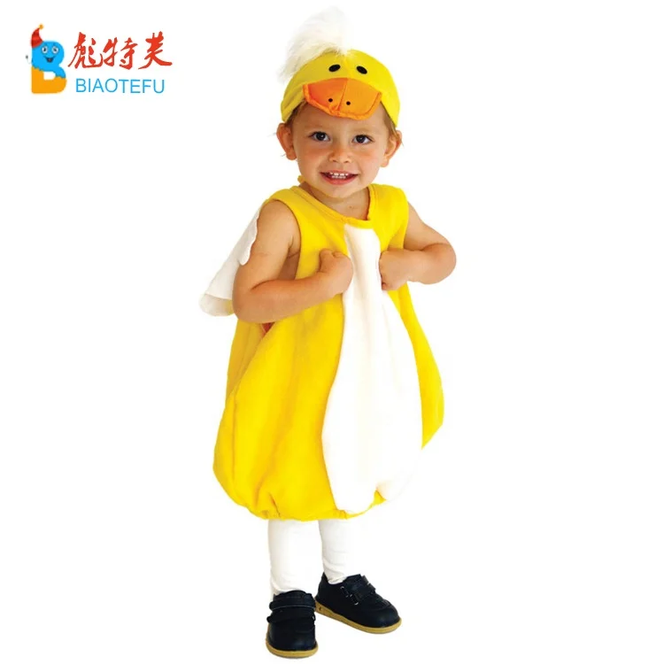 baby boys girls animal mascot  duck cosplay rompers costume