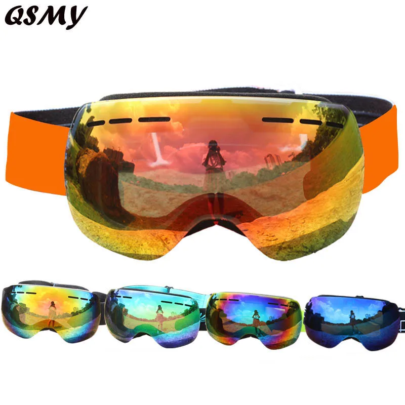 Новый стиль, очки для лыжного спорта, Поляризованные, без оправы, на заказ