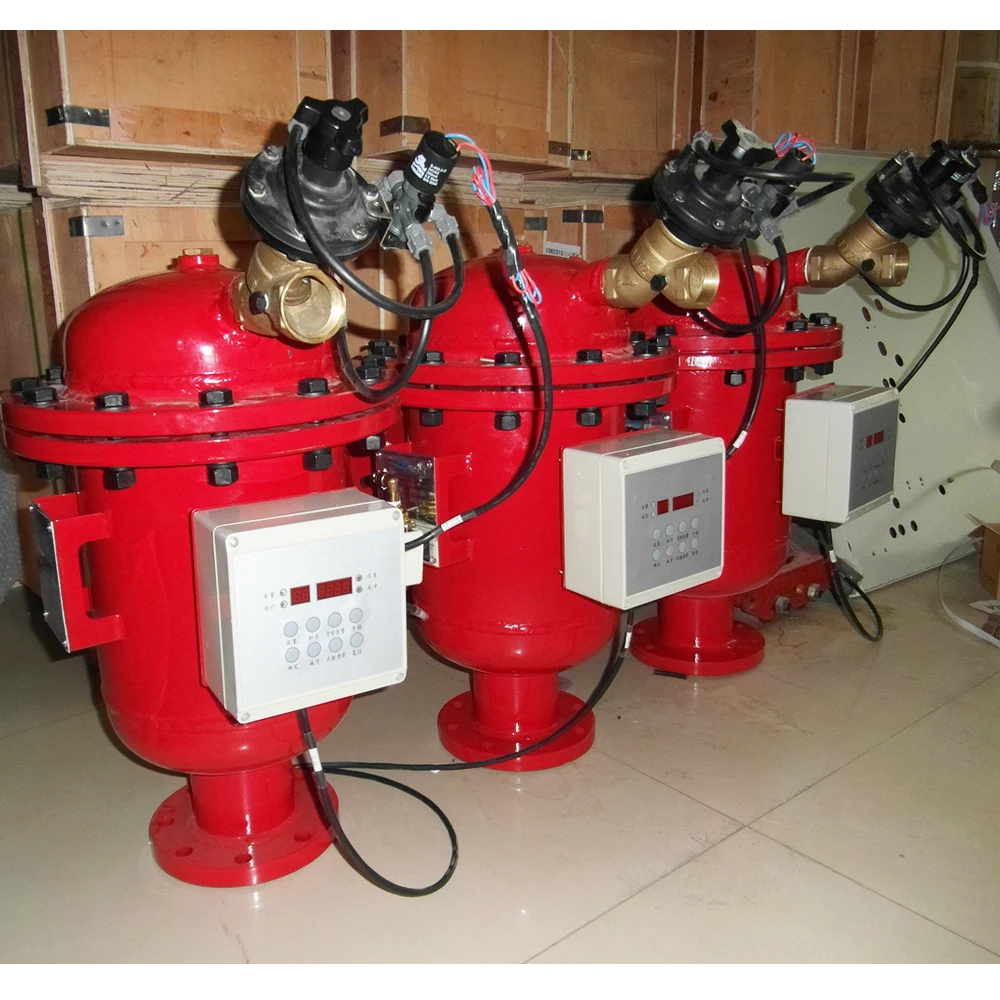 
AIGER A100 Full automatic backwash activated carbon filter for industrial waste water 