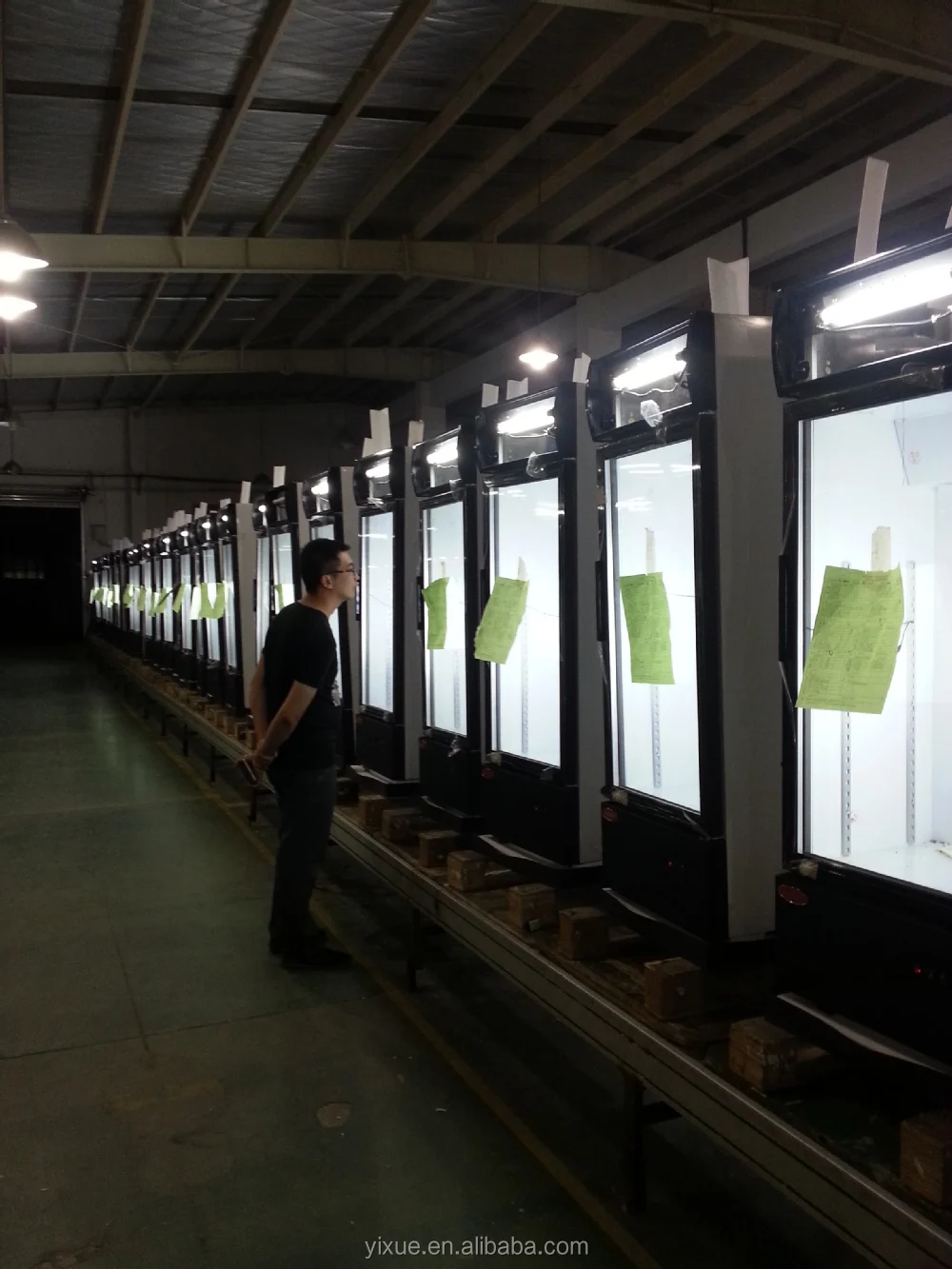 China Factory Industrial two door commercial refrigerator