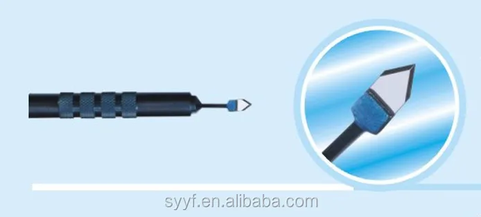 Алмазное лезвие ножа с сапфиром scalpal
