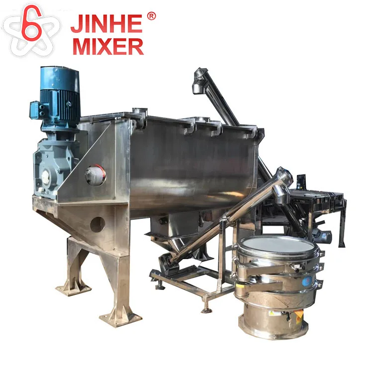  100L-30000L Миксер Для порошкообразных пищевых машина миксер для сухого порошка горизонтальная ленточно-винтовая мешалка цены по прейскуранту