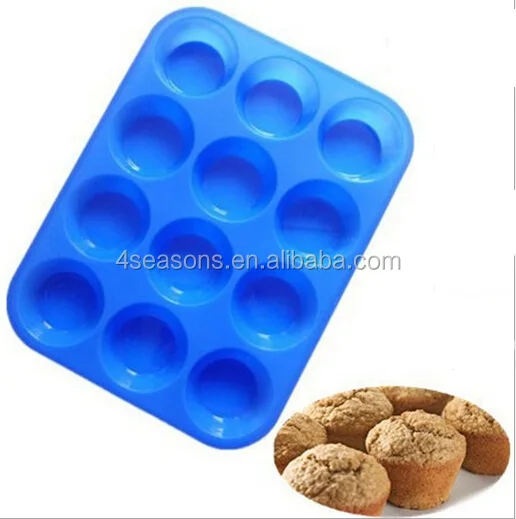 silicone cake mouldccmini muffin traycc microwave silicone muffin mould