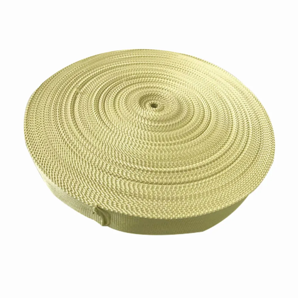 high strength high temperature resistant sling belt aramid webbing for lanyard