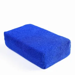 Ultra Soft Blue Non-Abrasivecar Washing Cleaning Kitchen Microfiber Magic Sponge
