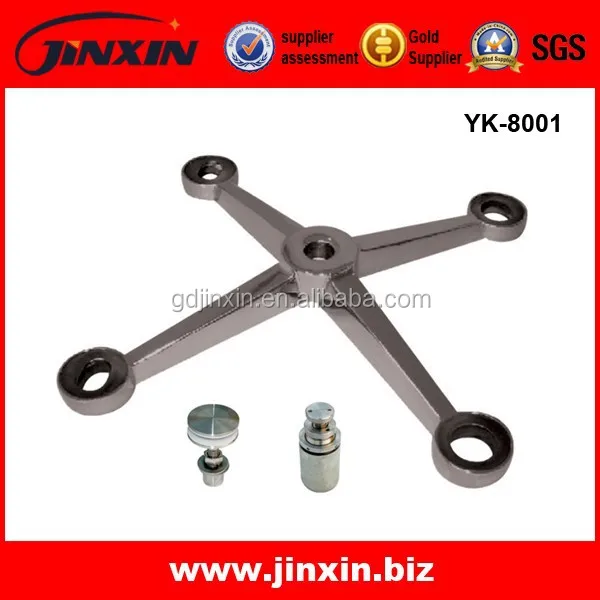 
High quality glass spider accessories/ stainless steel glass spider system 